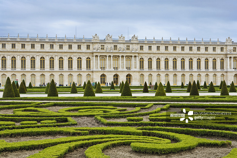 凡尔赛宫和花园图片素材
