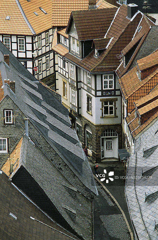 戈斯拉尔的屋顶图片素材