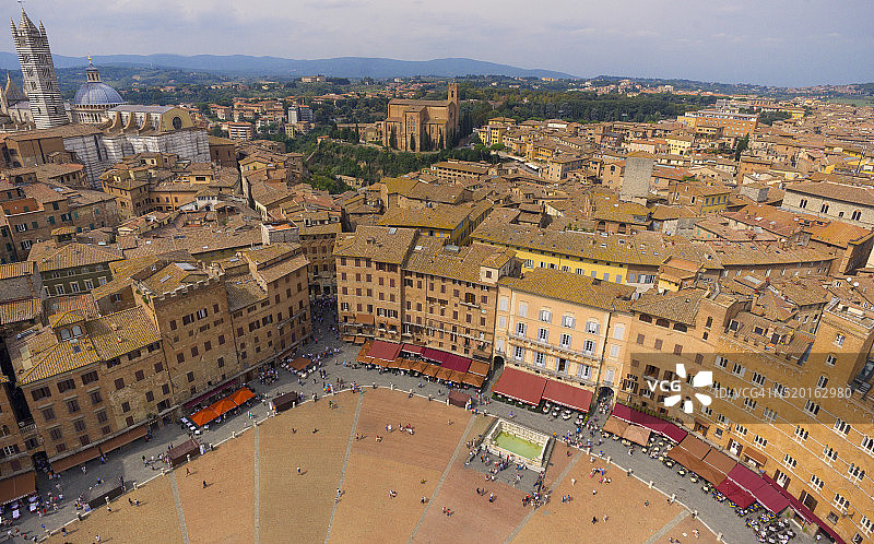 意大利锡耶纳田野广场图片素材