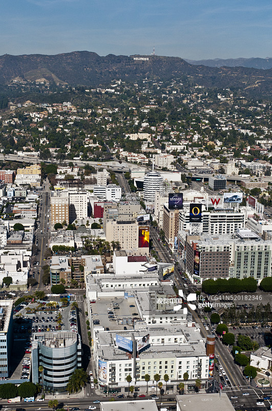 加州好莱坞市中心图片素材
