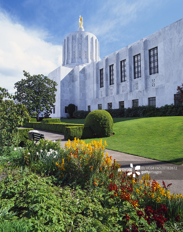 俄勒冈州议会大厦的场地图片素材