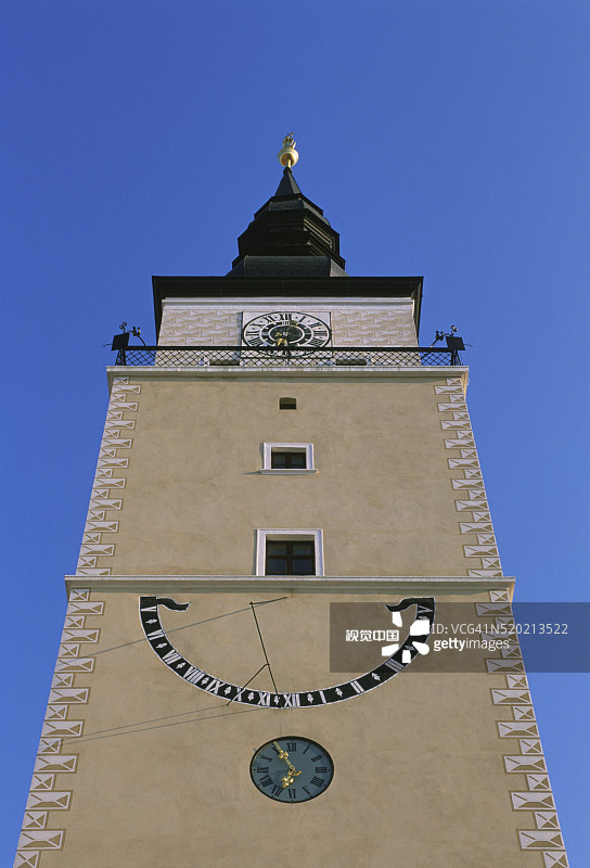 特尔纳瓦的城镇塔楼图片素材