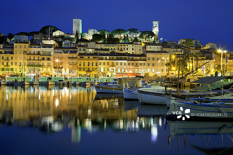 戛纳老城区 Le Suquet图片素材