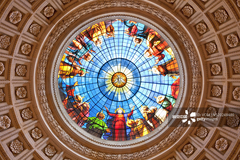 德勒，圣路易斯皇家教堂图片素材