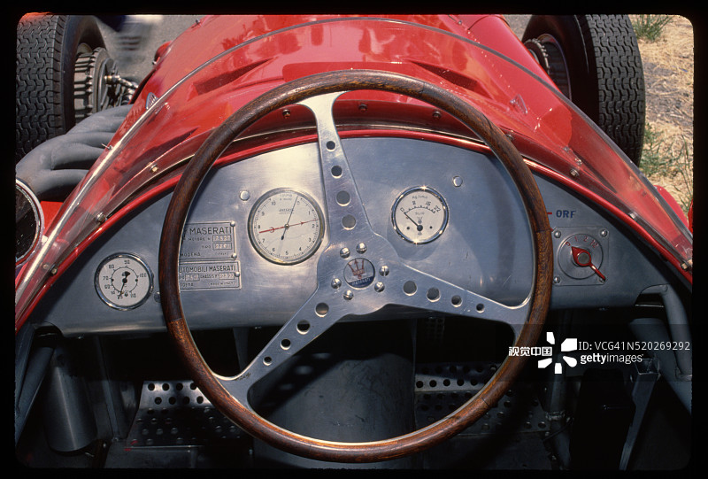 玛莎拉蒂250F的驾驶舱图片素材