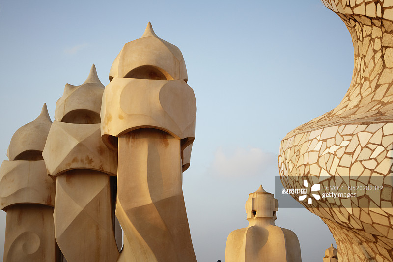 西班牙巴塞罗那米拉之家图片素材