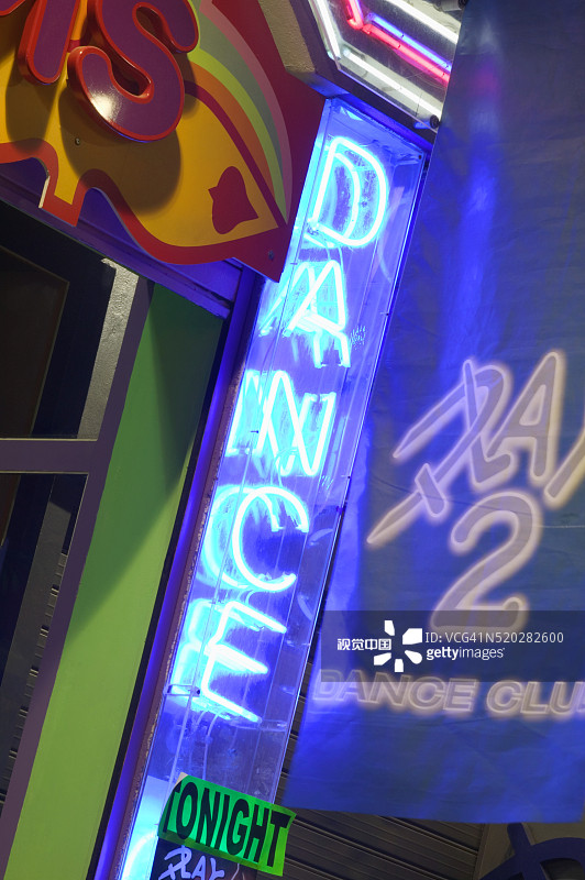 夜店招牌图片素材