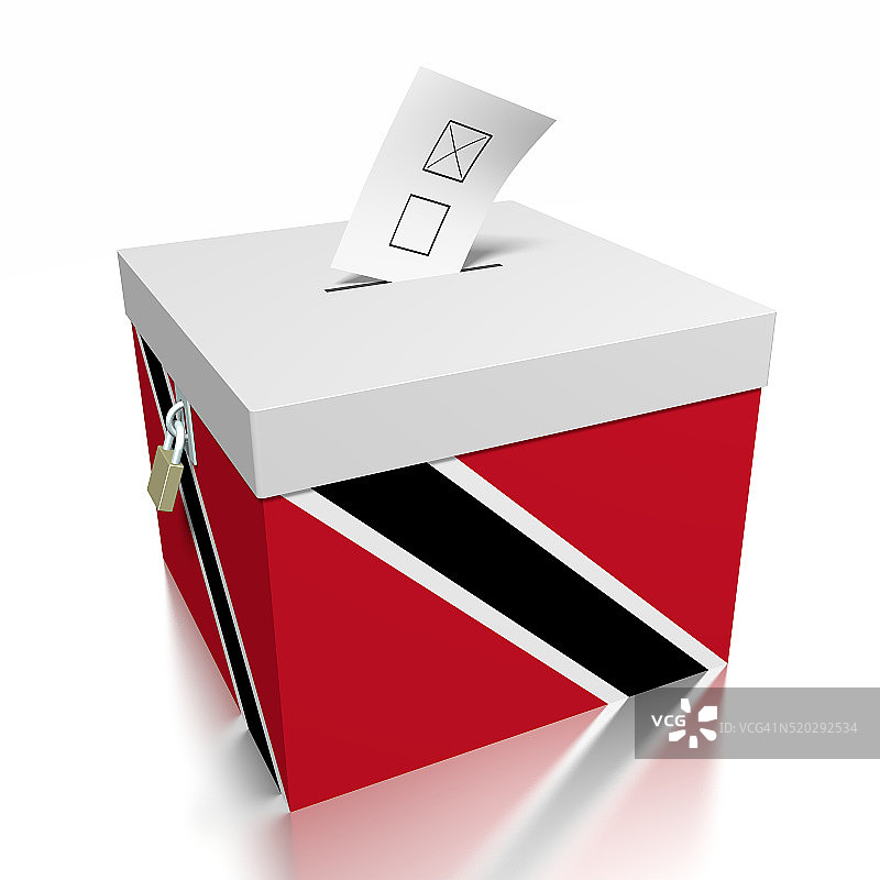 特立尼达和多巴哥选举投票图片素材