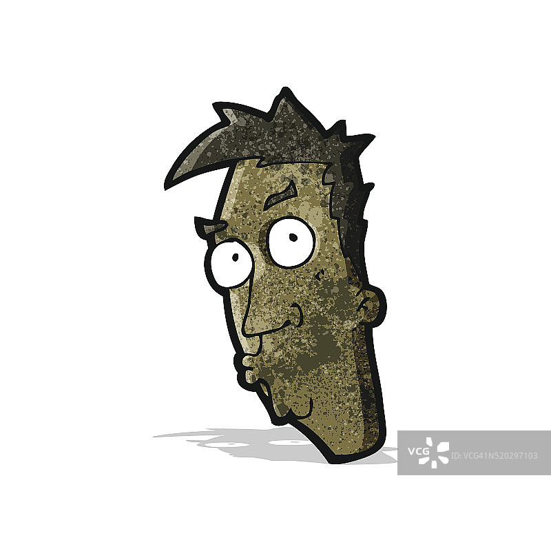 卡通好奇的人图片素材