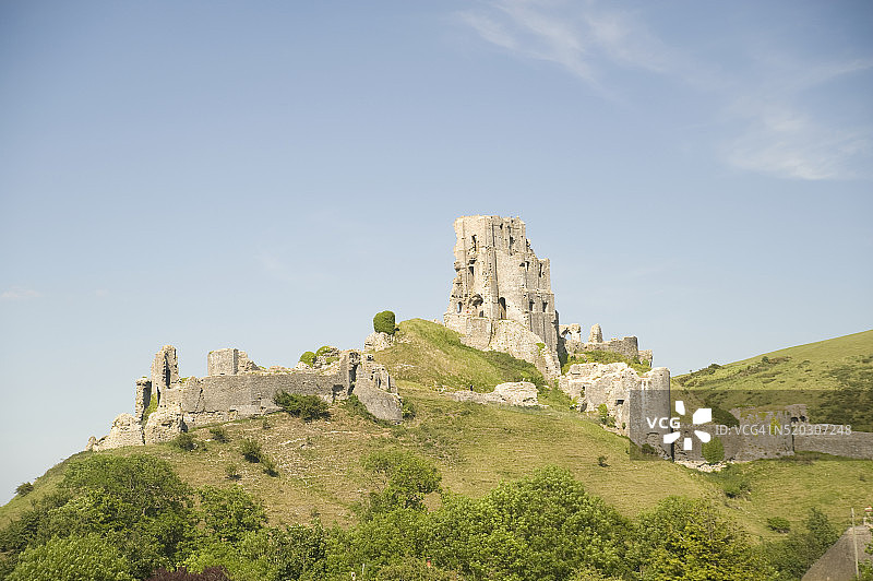 科尔夫城堡遗址图片素材