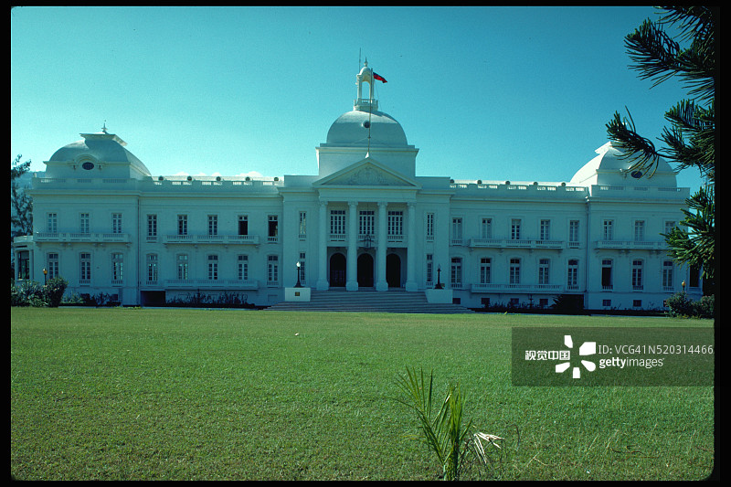海地总统府图片素材