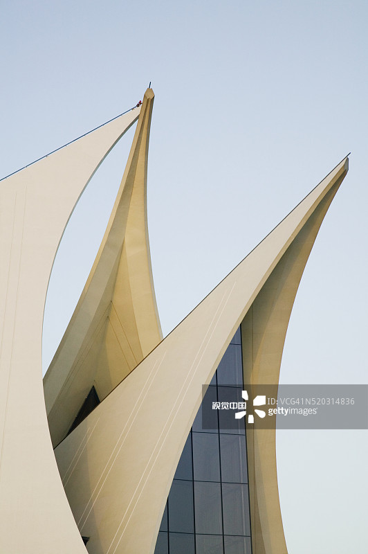 迪拜河高尔夫和游艇俱乐部屋顶景观图片素材