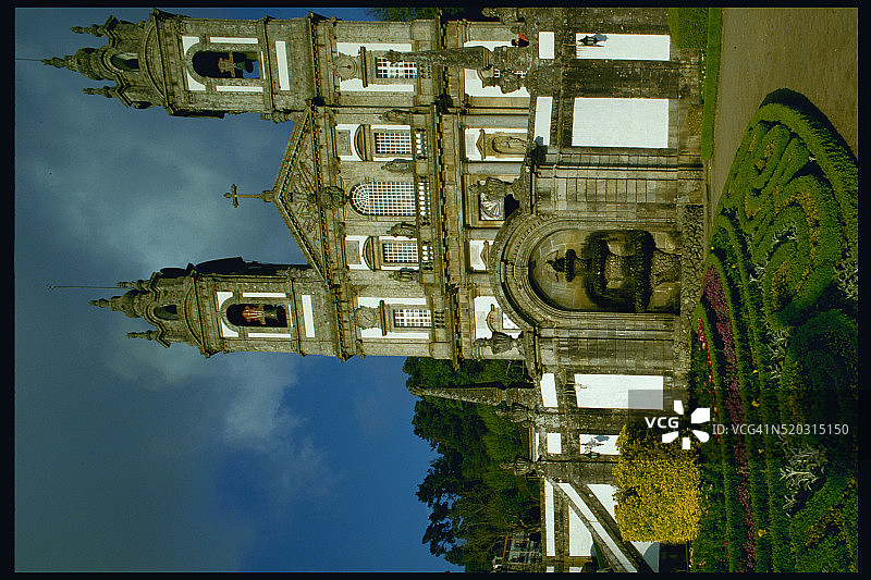 葡萄牙邦耶稣教堂外观图片素材