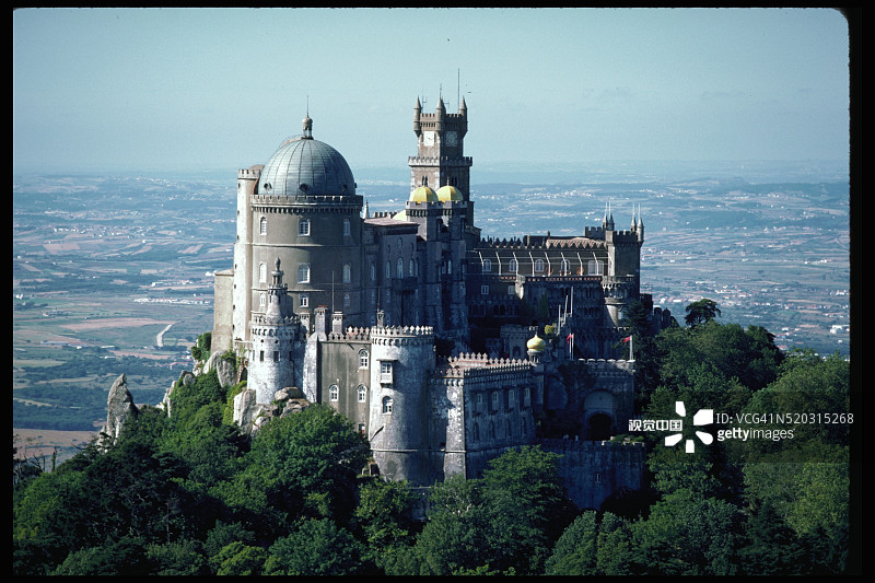 葡萄牙辛特拉佩纳宫图片素材