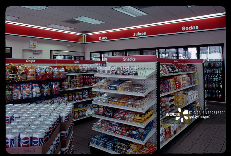 加油站内部图片素材