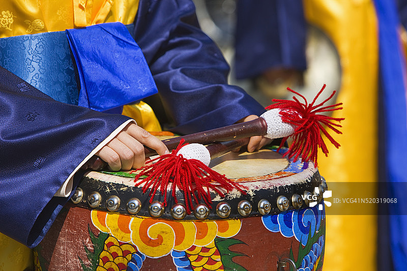 景福宫换岗仪式图片素材