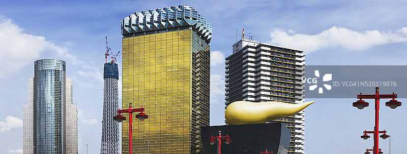 朝日啤酒总部图片素材