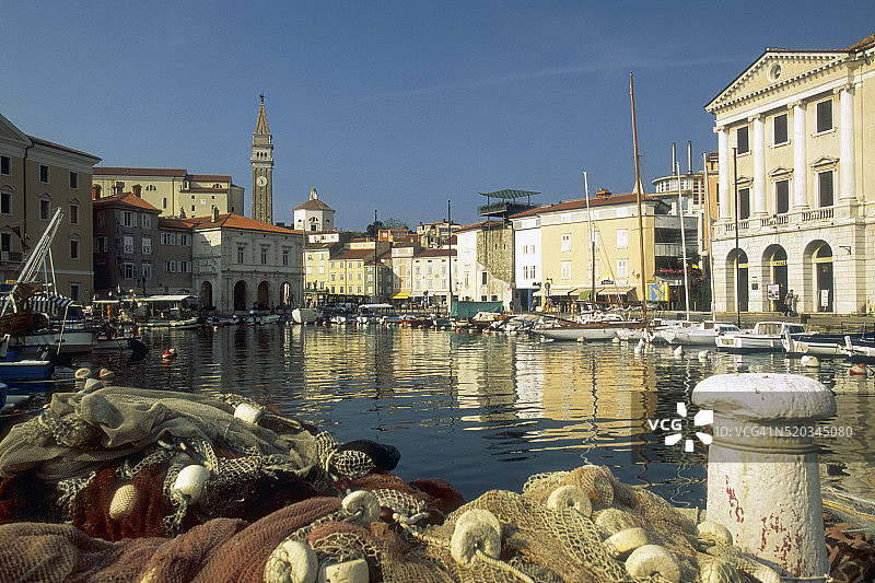 皮兰港口图片素材