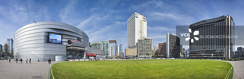 首尔广场图片素材