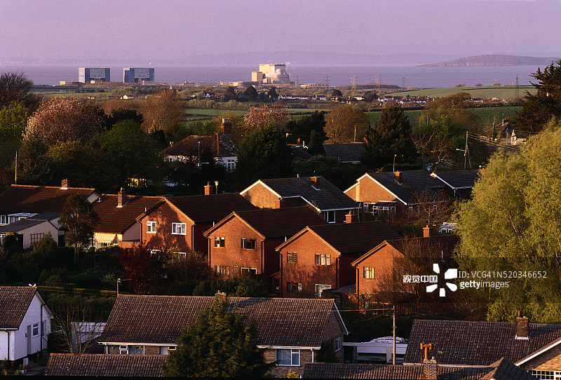 下斯托维和欣克利角核电站图片素材