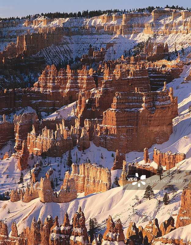 布莱斯峡谷圆形剧场图片素材