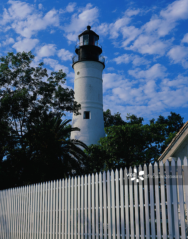 西礁岛灯塔图片素材