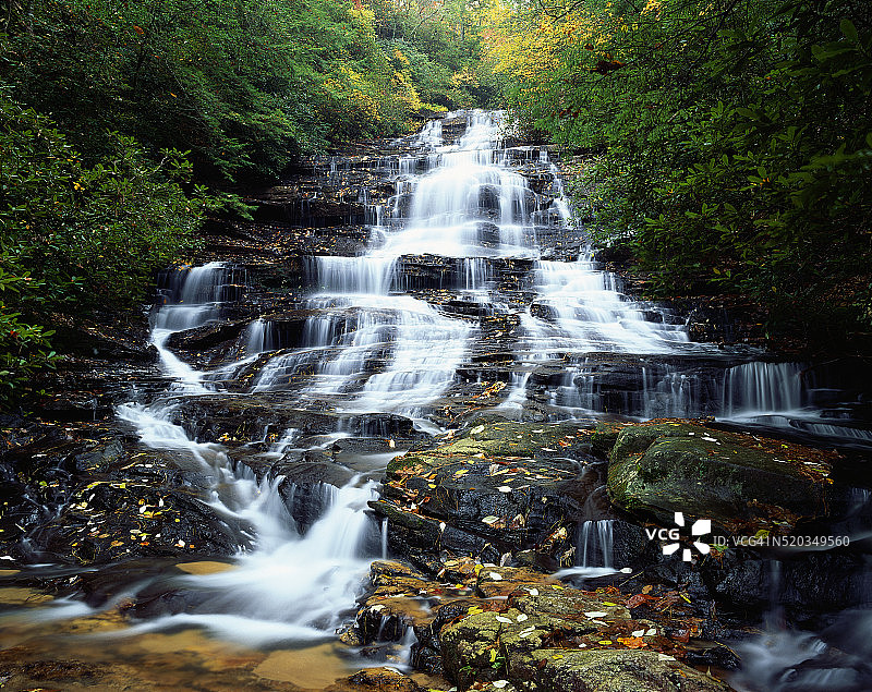 米尼哈哈瀑布图片素材