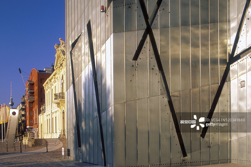 柏林犹太博物馆立面图片素材