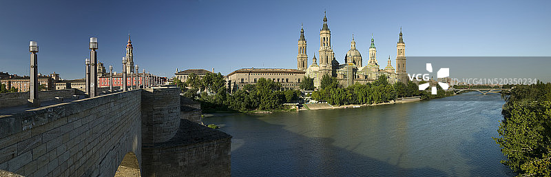 萨拉戈萨景色图片素材