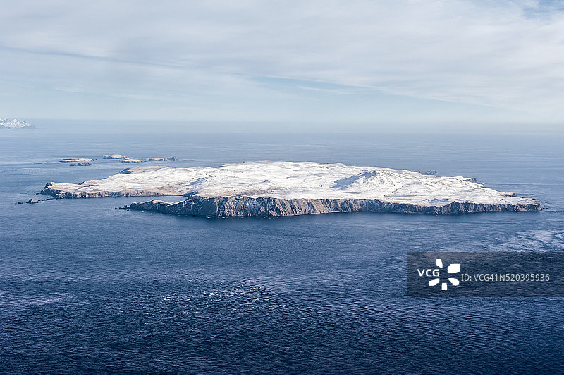 阿留申群岛航拍图片素材