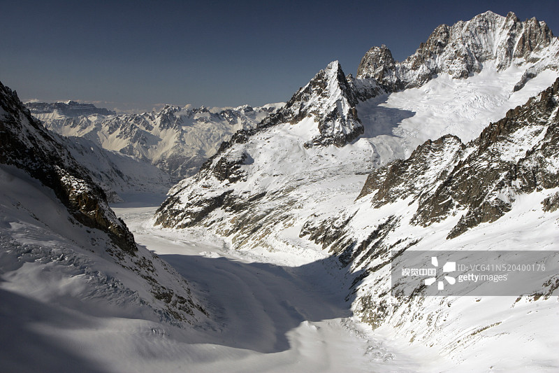 勃朗峰图片素材