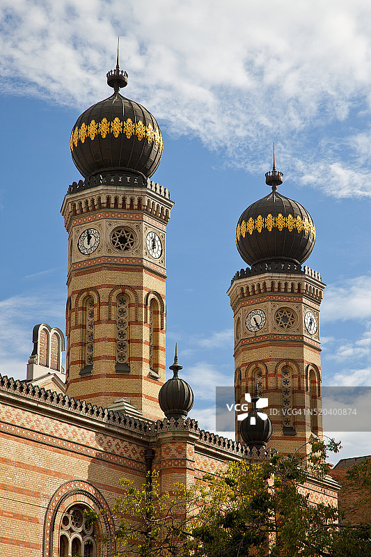 匈牙利布达佩斯：犹太会堂图片素材