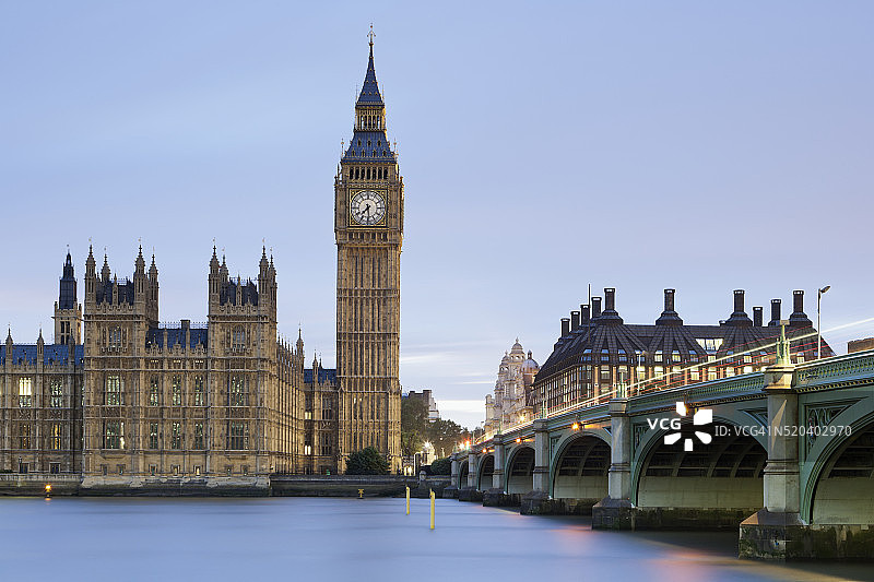 英国伦敦议会大厦图片素材