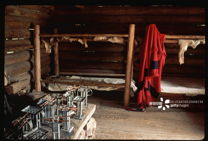 小木屋内部图片素材