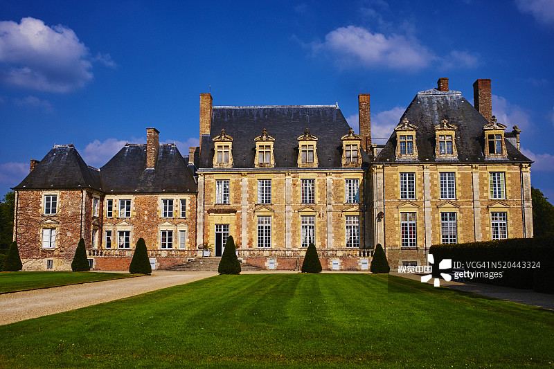 法国拉费泰圣欧班城堡图片素材