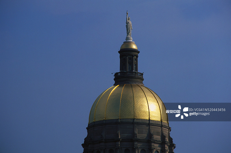 佐治亚州议会大厦圆顶图片素材