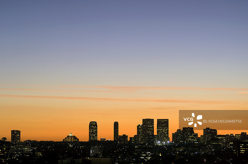 世纪城天际线图片素材