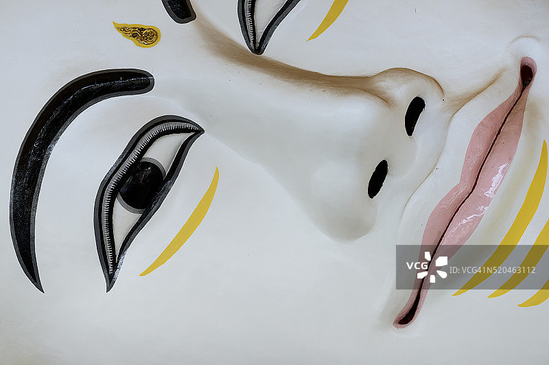 缅甸勃固卧佛图片素材