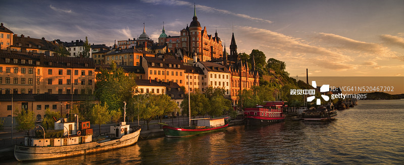 索德玛拉strand海滩日落图片素材