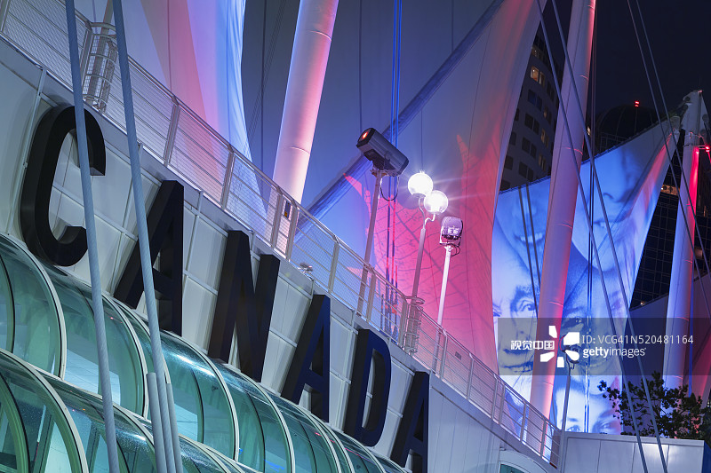 加拿大广场图片素材