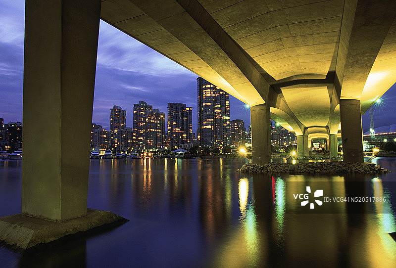 甘比桥下图片素材