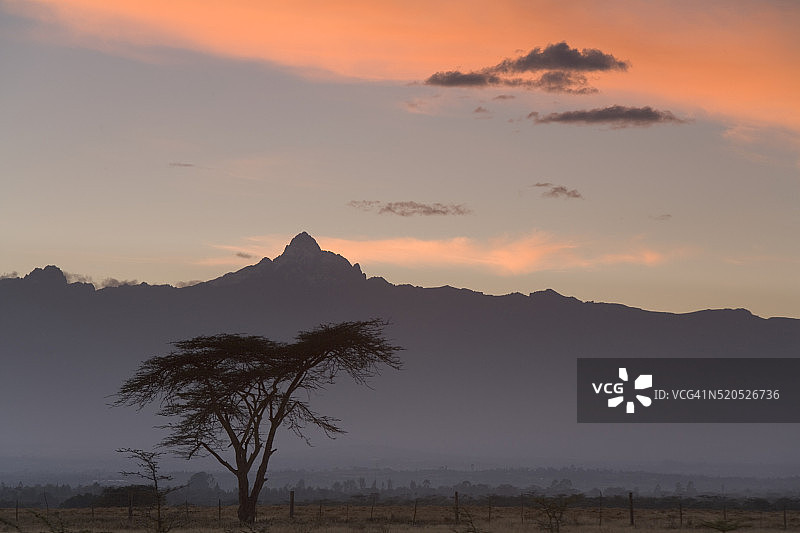 肯尼亚山图片素材