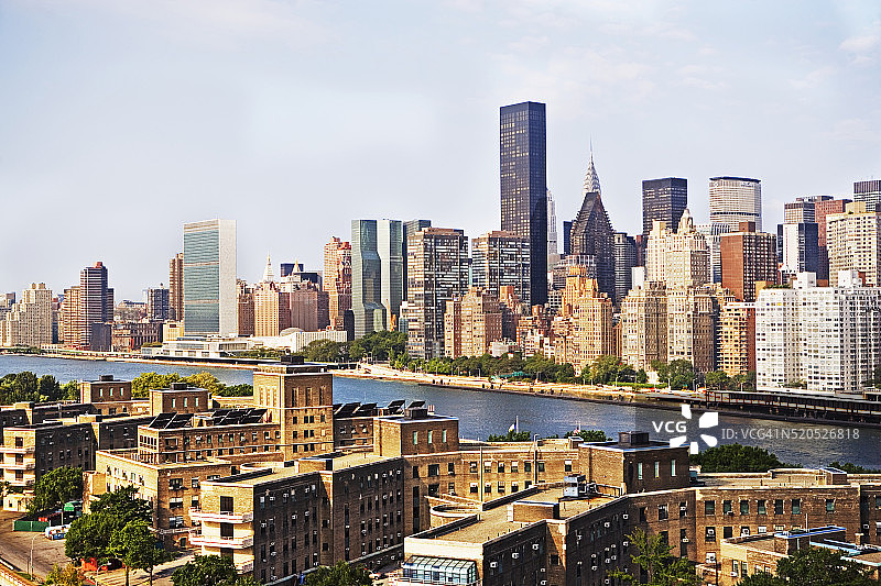 纽约市天际线图片素材