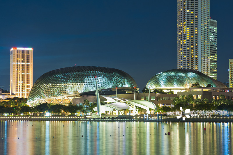 新加坡滨海艺术中心图片素材