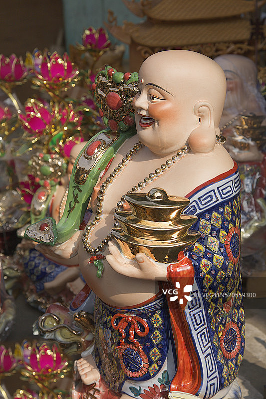 弥勒佛摆件图片素材