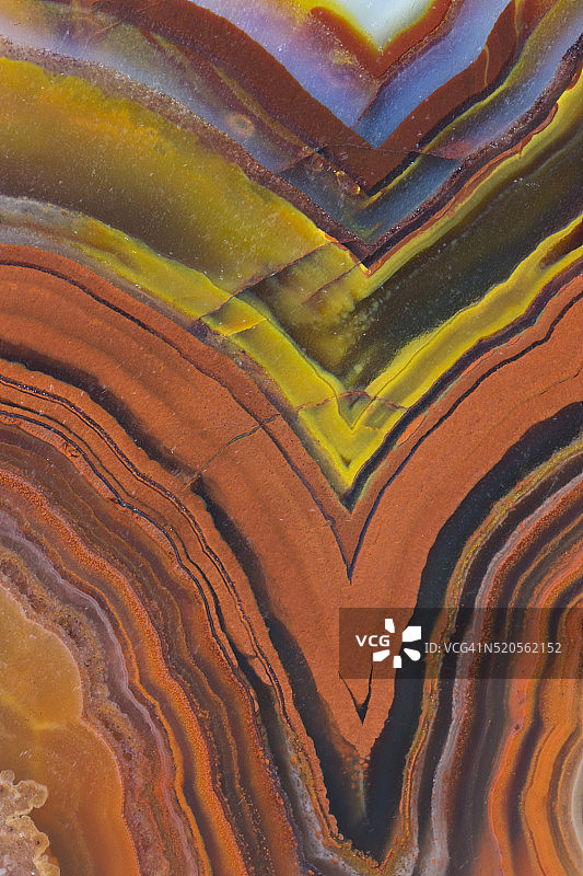 疯狂蕾丝玛瑙的石化特写图片素材