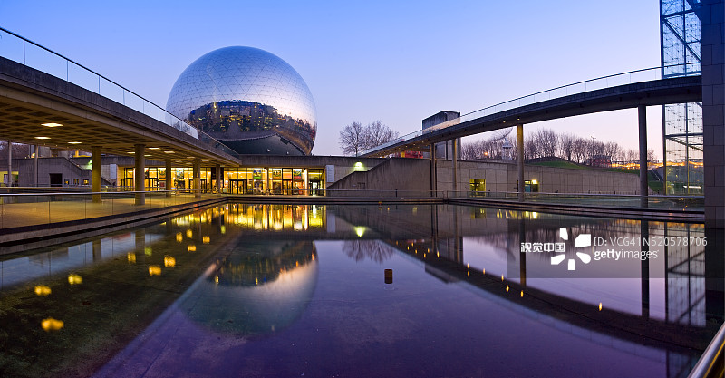 法国巴黎科学工业城图片素材