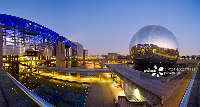 法国巴黎科学工业城图片素材