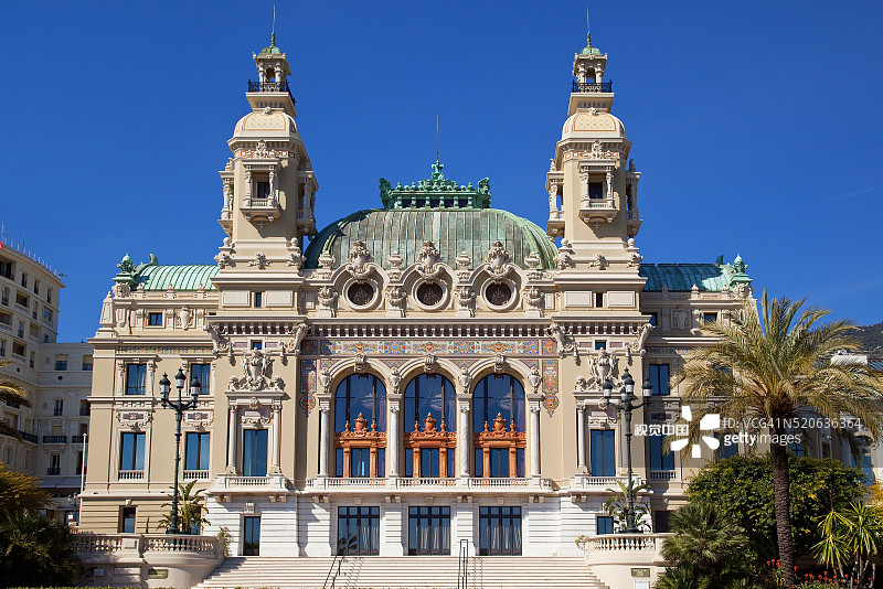 蒙特卡洛大赌场图片素材