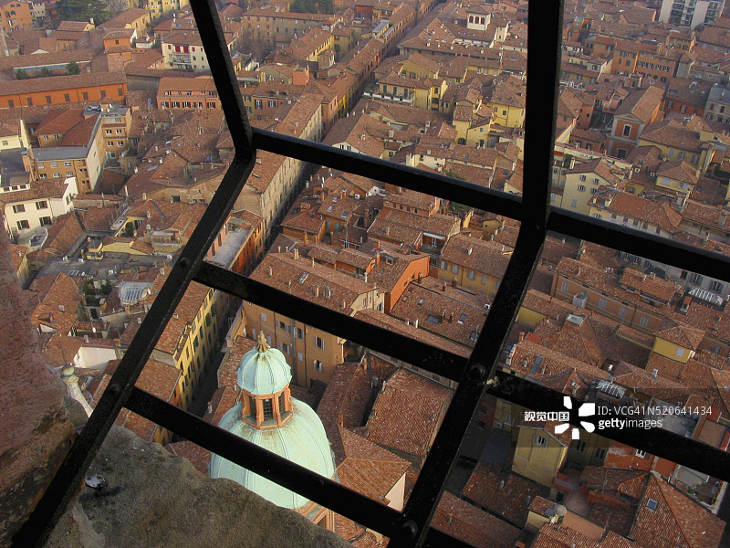 从阿西内利塔看到的博洛尼亚景色图片素材
